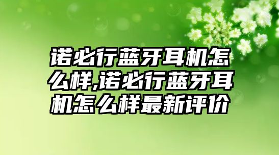 諾必行藍(lán)牙耳機(jī)怎么樣,諾必行藍(lán)牙耳機(jī)怎么樣最新評(píng)價(jià)